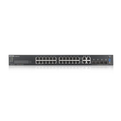 GS2220-28 : Zyxel 24-Port GbE L2+ Managed Switch with GbE Uplink