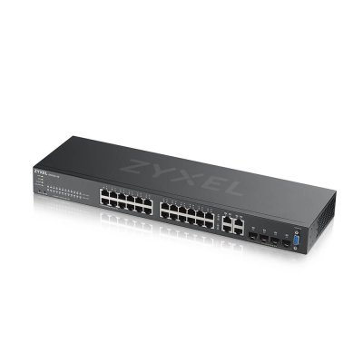 GS2220-28 : Zyxel 24-Port GbE L2+ Managed Switch with GbE Uplink