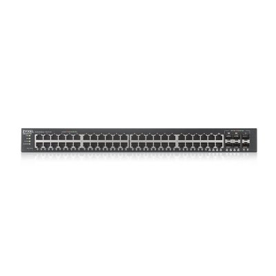 GS2220-50 : Zyxel 48-Port GbE L2+ Managed Switch with GbE Uplink