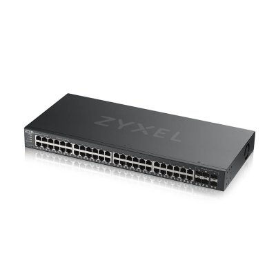 GS2220-50 : Zyxel 48-Port GbE L2+ Managed Switch with GbE Uplink