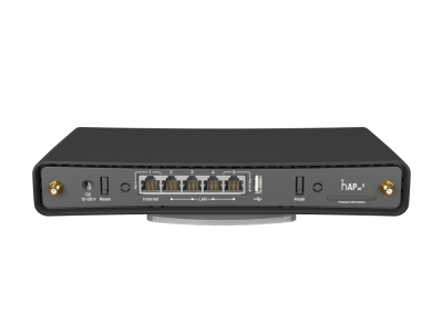 hAP ac³ : Dual-Band Wi-Fi Router with Gigabit Ethernet and PoE-in/PoE-out for Small to Medium Businesses