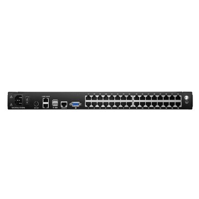 HT5724 : Kinan 1-Local / 2-Remote Access 24-Port Cat5 LCD KVM Switch