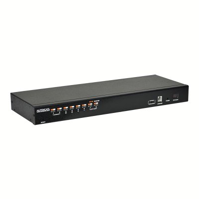 KC2108 : Kinan Rack Mount 8-Port USB CAT5 KVM Switch