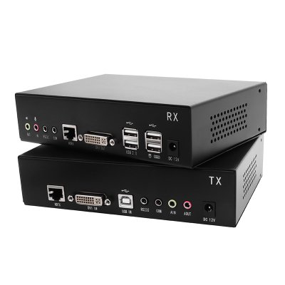 KED101S : KINAN USB DVI KVM Extender (1920 x 1200@100m)