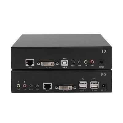 KED101S : KINAN USB DVI KVM Extender (1920 x 1200@100m)