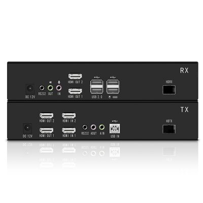 KFH201S : Kinan HDMI Dual View KVM Extender over Fiber