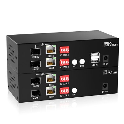 KFH262S : Kinan HDMI Dual View KVM Extender over Fiber/CAT5