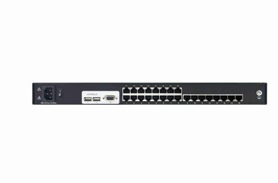 LC2824 : 24-Port Short Depth CAT5 18.5" LCD KVM Switch