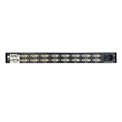 LD1716 : 17” FHD Widescreen 16 Port DVI KVM Switch