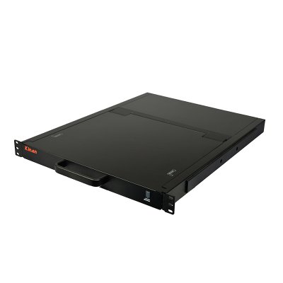 LD2716 : KINAN 17" Rackmount 16 Port DVI KVM Switch, FHD Display