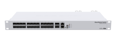 CRS326-24S+2Q+RM : High-Speed Switch for Demanding Setups | Maximum Performance Guaranteed