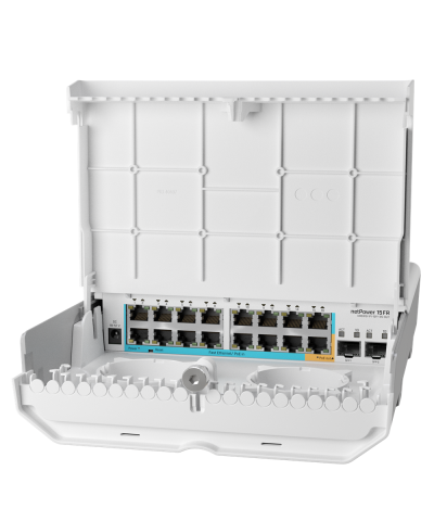 netPower 15FR : Outdoor 18-Port Switch with 15 Reverse PoE Ports and SFP | Cost-Effective GPEN Solution