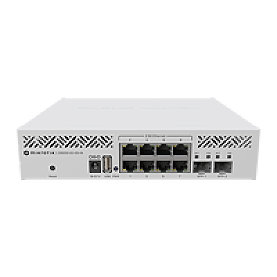 CRS310-8G+2S+IN : 2.5/10 Gigabit Combo Switch | Full RouterOS v7 Potential for Advanced Networking