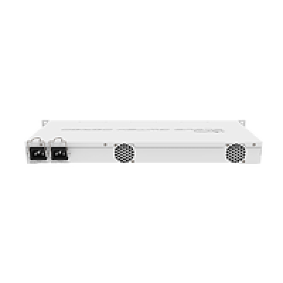 CRS328-4C-20S-4S+RM : Smart Switch with 20 SFP Cages and 4 Combo Ports | 1U Rackmount Case, Dual Power Supplies