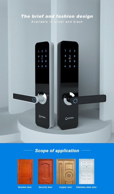 P7021 : Orbita Smart Lock – Bluetooth Fingerprint Digital Lock by ORBITA