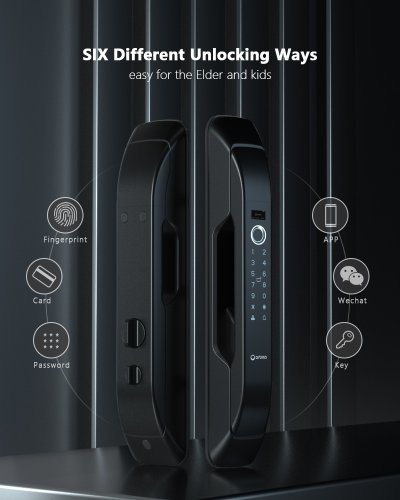 P8030 : Orbita Smart Lock – Fully Automatic Digital Lock with Fingerprint & WiFi