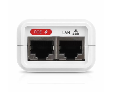 POE-24-7W-G-WH : 24V PoE Adapter (7W) with Surge Protection