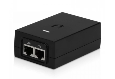 POE-24-24W-G : Ubiquiti 24VDC, 24W Gigabit PoE Adapter