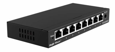 R14- RG-ES208GC : Ruijie Reyee 8-Port Gigabit Smart Cloud Managed Switch with 3-Year Warranty