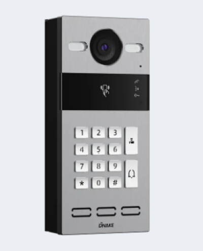 S213K : Dnake IP65 SIP Video Intercom with HD Camera & Keypad Entry