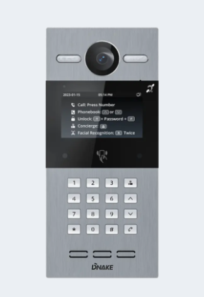 S615 : Dnake 4.3” Android Intercom Door Phone with Facial Recognition & Keypad