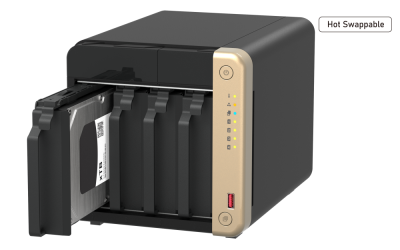 TS-464-4G : QNAP NAS Storage with 2.5G Ethernet & USB 3.2 Gen 2