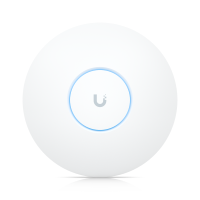 UniFi UAP-AC-HD access point side view showing slim profile thickness 48.1 mm and locking notch design