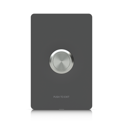 UA-Button : Push-to-exit button designed for UniFi Access Hubs.
