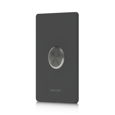 UA-Button : Push-to-exit button designed for UniFi Access Hubs.