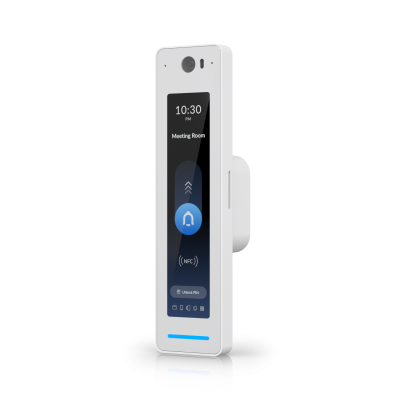 UA-G3-Pro-W : White Color NFC Access Reader with Intercom & Touch Pass (Indoor/Outdoor)