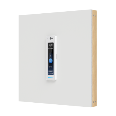 UA-G3-Pro-W : White Color NFC Access Reader with Intercom & Touch Pass (Indoor/Outdoor)