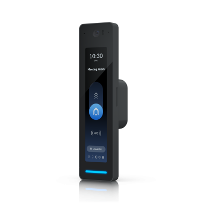 UA-G3-Pro-B: Black Color NFC Access Reader with Intercom & Touch Pass (Indoor/Outdoor)