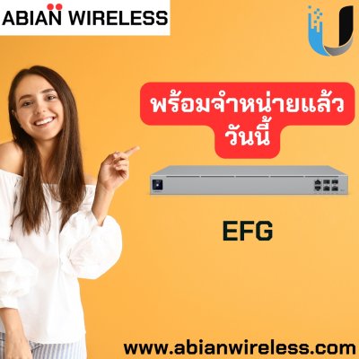 EFG: 25G Cloud Gateway with 12.5 Gbps Routing, 500+ UniFi Device and 5000 Client Support, High Availability