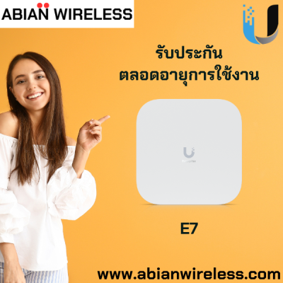 E7 : WiFi 7 Unifi Access Point with 10 Spatial Streams, 6 GHz Support, and PoE++