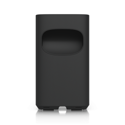 UNAS-4-B : UniFi Storage — Network-attached storage with 4 HDD bays, 2 M.2 NVMe SSD slots, 2.5 GbE networking, USB-C, and included PoE+++ adapter.