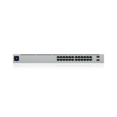 USW-24 : A 24-port, Layer 2 switch with a silent, fanless cooling system USW-24 : A 24-port, Layer 2 switch with a silent, fanless cooling system