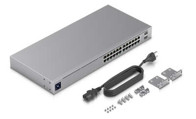 USW-24 : A 24-port, Layer 2 switch with a silent, fanless cooling system USW-24 : A 24-port, Layer 2 switch with a silent, fanless cooling system
