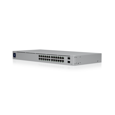 USW-24-POE (95W) : Unifi Standard 24 PoE Switch - High-Performance Layer 2 Switch with PoE+ Support