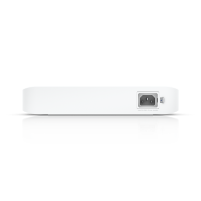 USW-Enterprise-8-PoE (120W) : An 8-port, Layer 3 switch with 2.5 GbE PoE+ output.