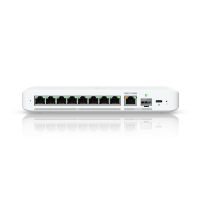 USW-Flex-2.5G-8 : 8-Port 2.5GbE UniFi Switch with 10GbE Uplink & USB-C/PoE+ Power