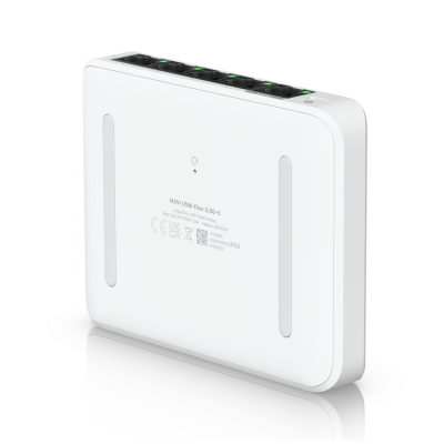 USW-Flex-2.5G-5 : Compact 5-Port 2.5G Switch with PoE and USB-C Power Options