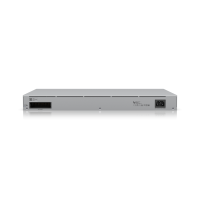 USW-Pro-24 : A 24-port, Layer 3 switch supporting 10G SFP+ connections with fanless cooling USW-Pro-24 : A 24-port, Layer 3 switch supporting 10G SFP+ connections with fanless cooling