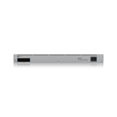 USW-Pro-24 : A 24-port, Layer 3 switch supporting 10G SFP+ connections with fanless cooling USW-Pro-24 : A 24-port, Layer 3 switch supporting 10G SFP+ connections with fanless cooling