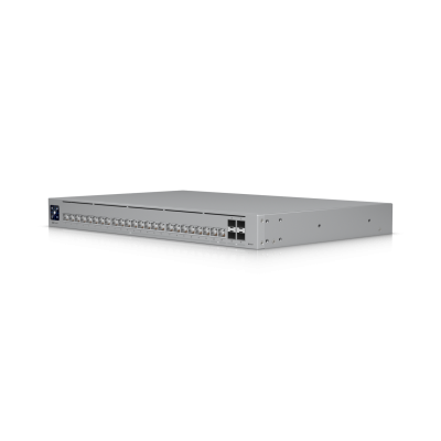 USW-Pro-HD-24 : Professional-grade, Layer 3 Etherlighting™ switch with (2) 10 GbE, (22) 2.5 GbE, and (4) 10G SFP+ ports.