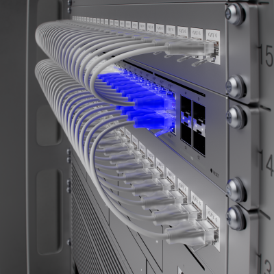 USW-Pro-Max-48-PoE ( 720W ) : A 48-port, Layer 3 Etherlighting™ switch with 2.5 GbE and PoE++ output