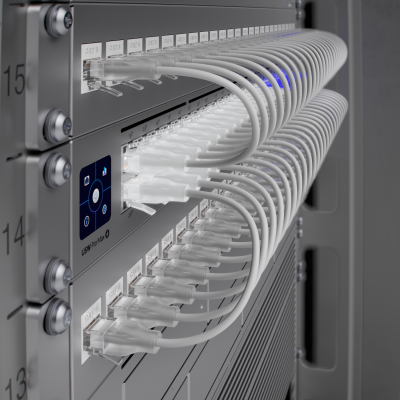 USW-Pro-Max-48-PoE ( 720W ) : A 48-port, Layer 3 Etherlighting™ switch with 2.5 GbE and PoE++ output