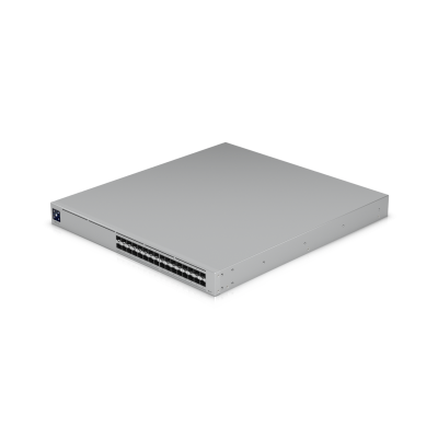 USW-Pro-XG-Aggregation : Professional-grade 32-port, Layer 3 Etherlighting switch for high-capacity 25G SFP28 connections