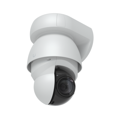 UVC-AI-PTZ-W :  Industrial-grade White 4K PoE++ PTZ Camera with AI, 22x Optical Zoom, and Adaptive IR Night Vision