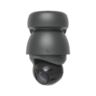 UVC-AI-PTZ-B : Industrial-grade Black 4K PoE++ PTZ Camera with AI, 22x Optical Zoom, and Adaptive IR Night Vision