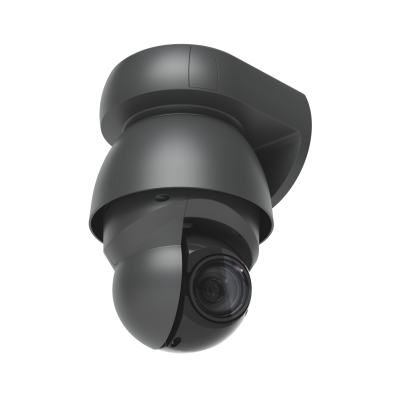UVC-AI-PTZ-B : Industrial-grade Black 4K PoE++ PTZ Camera with AI, 22x Optical Zoom, and Adaptive IR Night Vision